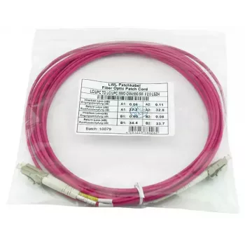 BlueOptics CBL-LC-OM4-15M-BO Dupleks-LC fiiberoptiline kaabel 15 m isane/isasane