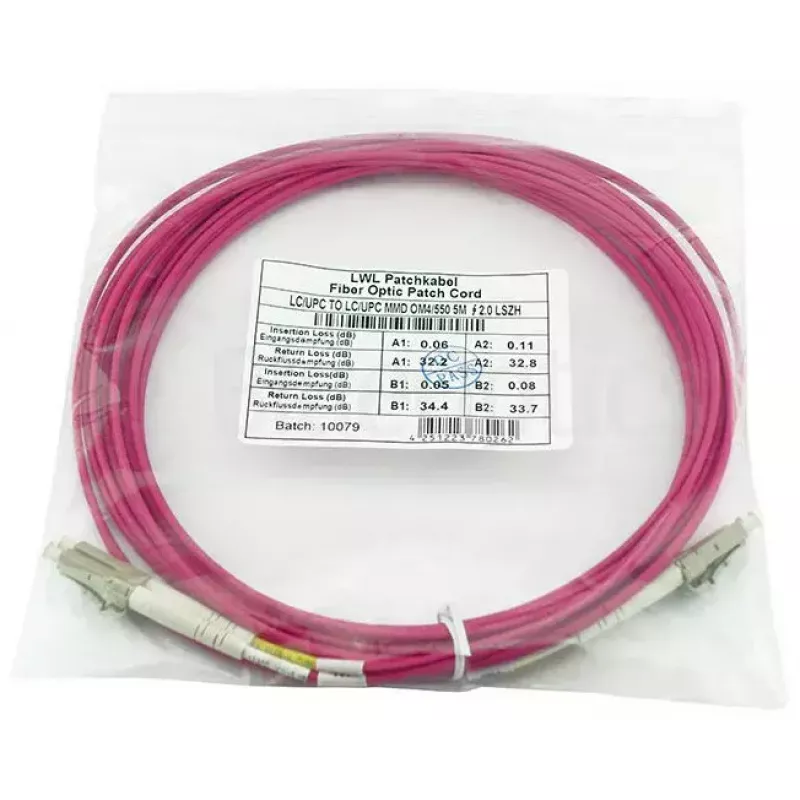 BlueOptics EMC CBL-LC-OM4-30M InfiniBand fiiberoptiline kaabel 20 m OM4