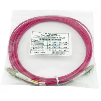BlueOptics CBL-LC-OM4-50M-BO InfiniBand fiiberoptiline kaabel 50m 2x LC