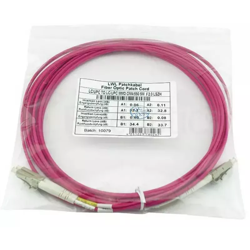 BlueOptics CBL-LC-OM4-50M-BO InfiniBand fiiberoptiline kaabel 50m 2x LC