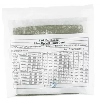 BlueOptics CBL-MPO12-OM4-7M-BO InfiniBand fiiberoptiline kaabel 7,5 m OM4