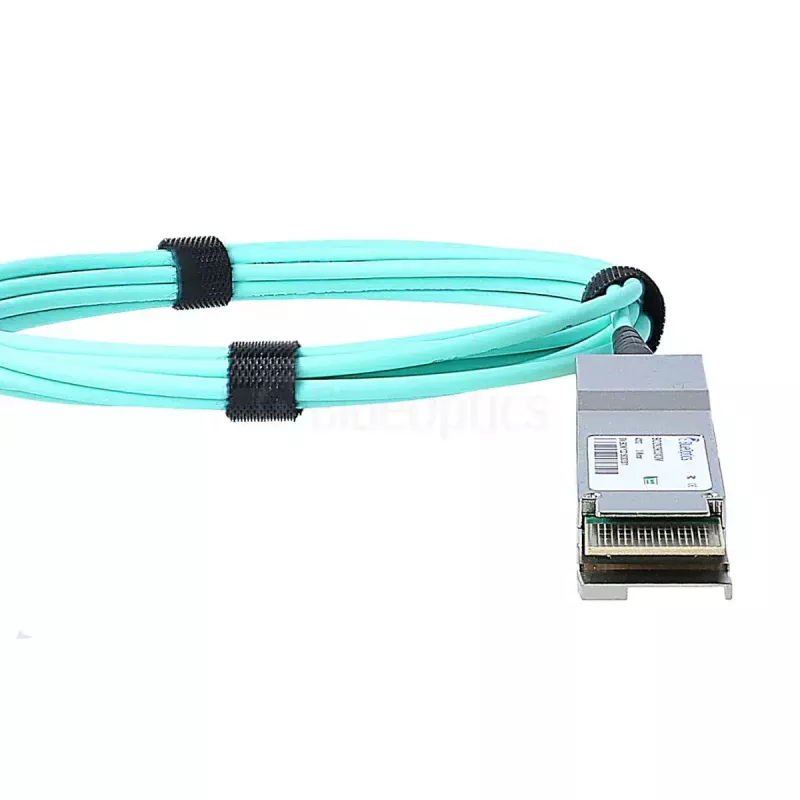 Võrgukaabel BlueOptics C-DQ8FNM003-H0-M-BO QSFP-DD InfiniBand 3 m Akvamariin