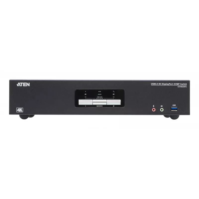 KVM-lüliti ATEN CS1922ATC USB DisplayPort 4K Ultra HD