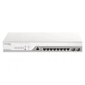 D-Link DBS-2000-10MP/E võrgulüliti Hallatav L2 Gigabit Ethernet (10/100/1000) Power over Ethernet (PoE) Hall