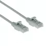 ACT hall 0,5-meetrine LSZH U/UTP CAT6 andmekeskuse slimline patch-kaabel RJ45-pistikuga