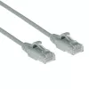 ACT Hall 0.25 m LSZH U/UTP CAT6 andmekeskuse õhuke patch-kaabel tõmbekaitsega RJ45 pistikutega