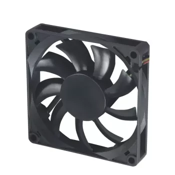 Ventilaator Akasa Slimfan DFS801512M 8 cm Must