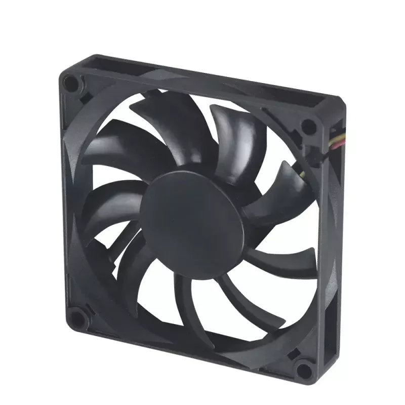 Ventilaator Akasa Slimfan DFS801512M 8 cm Must