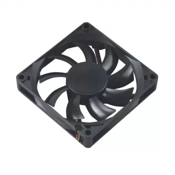 Ventilaator Akasa Slimfan DFS801512M 8 cm Must