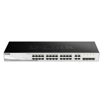 D-Link 28-port Gigabit Smart Managed Switch koos 4 Combo pordiga
