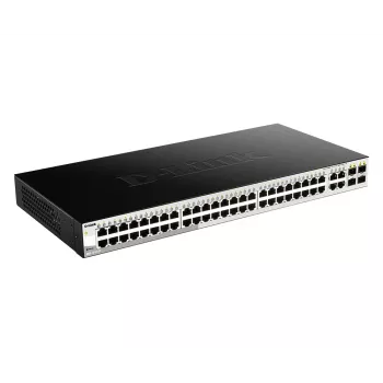 D-Link 52-pordiline Gigabit Smart Managed Switch koos 4 x 100/1000Mbps kombopordiga