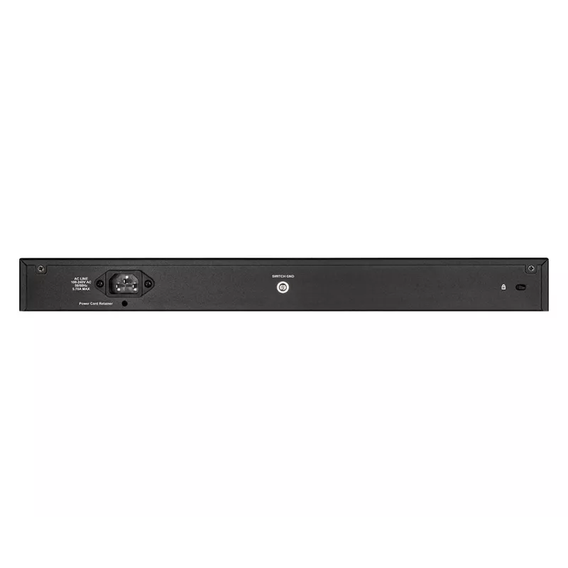 D-Link 52-port PoE Gigabit Smart Managed Switch koos 4 x 100/1000Mbps Combo pordiga