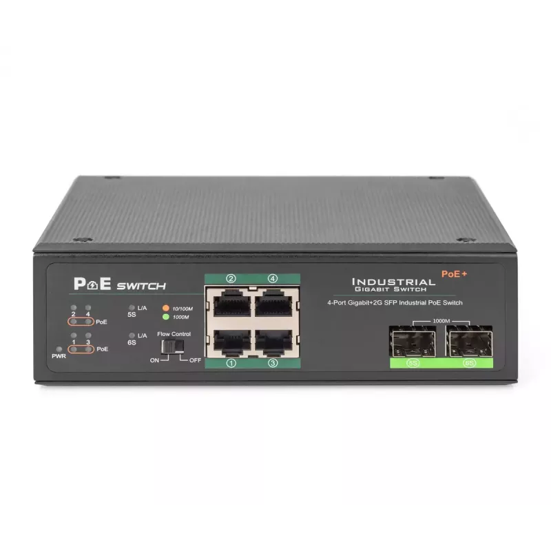 Haldaamatu lüliti Digitus DN-651109 4 porti Gigabit Ethernet PoE