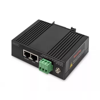 Digitus Gigabit Ethernet PoE-süstija tööstuslik IEEE 802.3af 802.3at 802.3bt