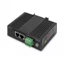 Digitus Gigabit Ethernet PoE-süstija tööstuslik IEEE 802.3af 802.3at 802.3bt