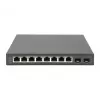 Haldamatu lüliti Digitus 8 pordiga Gigabit + 2 Gigabit SFP