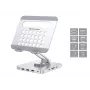 Conceptronic DONN26G, Silver, Tablet, Multimeediumialus, Alumiinium, 100 W, MicroSD (TransFlash), SD, SDHC, SDXC