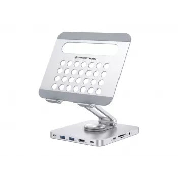 Conceptronic DONN26G, Silver, Tablet, Multimeediumialus, Alumiinium, 100 W, MicroSD (TransFlash), SD, SDHC, SDXC