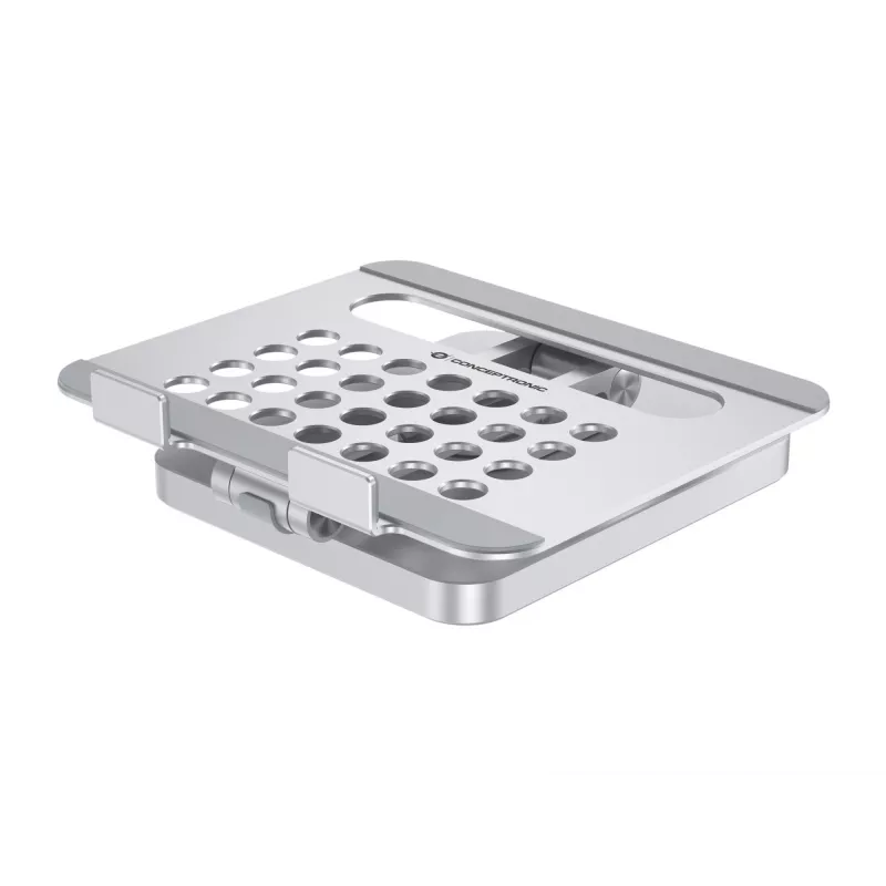 Conceptronic DONN26G, Silver, Tablet, Multimeediumialus, Alumiinium, 100 W, MicroSD (TransFlash), SD, SDHC, SDXC