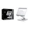 Conceptronic DONN26G, Silver, Tablet, Multimeediumialus, Alumiinium, 100 W, MicroSD (TransFlash), SD, SDHC, SDXC