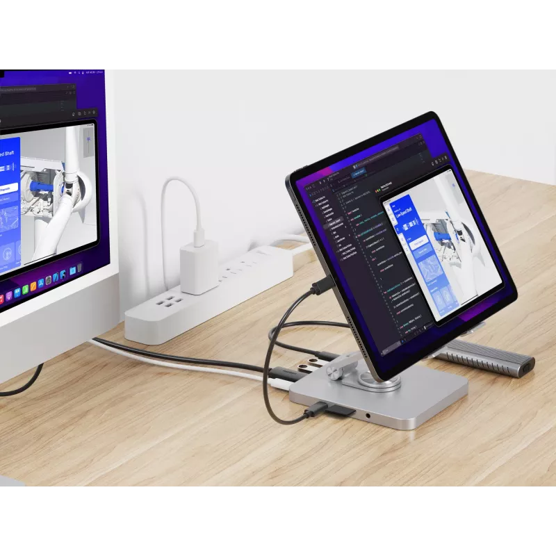 Conceptronic DONN26G, Silver, Tablet, Multimeediumialus, Alumiinium, 100 W, MicroSD (TransFlash), SD, SDHC, SDXC