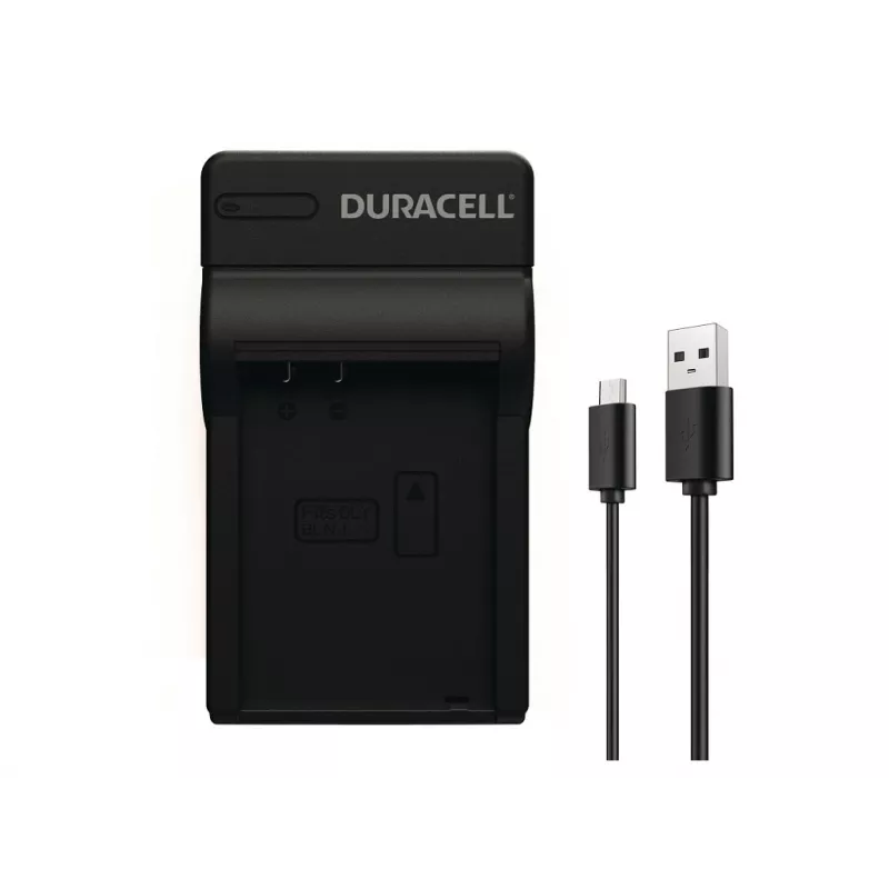 Duracell digikaamera akulaadija, USB, siseruumide akulaadija, Olympus BLN-1, Must, 5 V, 5 V