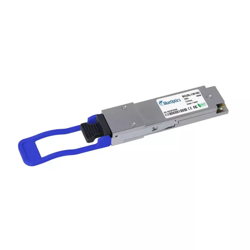 Fiiberoptiline transiivermoodul BlueOptics E100GQSFP28LRX-BO QSFP28 LC