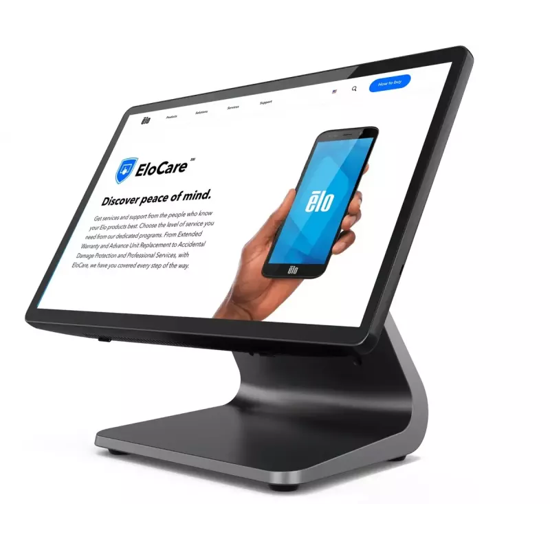 POS-monitor Elo Touch Solutions E849902 15.6 tolli (39,6 cm) LED 1920×1080, 8 GB RAM, 128 GB SSD, Intel 3,6 GHz, must