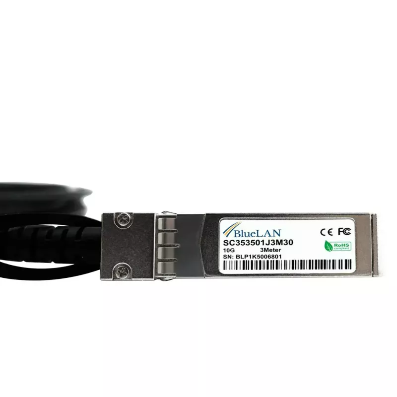 BlueOptics EBR800-TWX-3M-BL InfiniBand/kiudoptiline kaabel SFP+ 3m