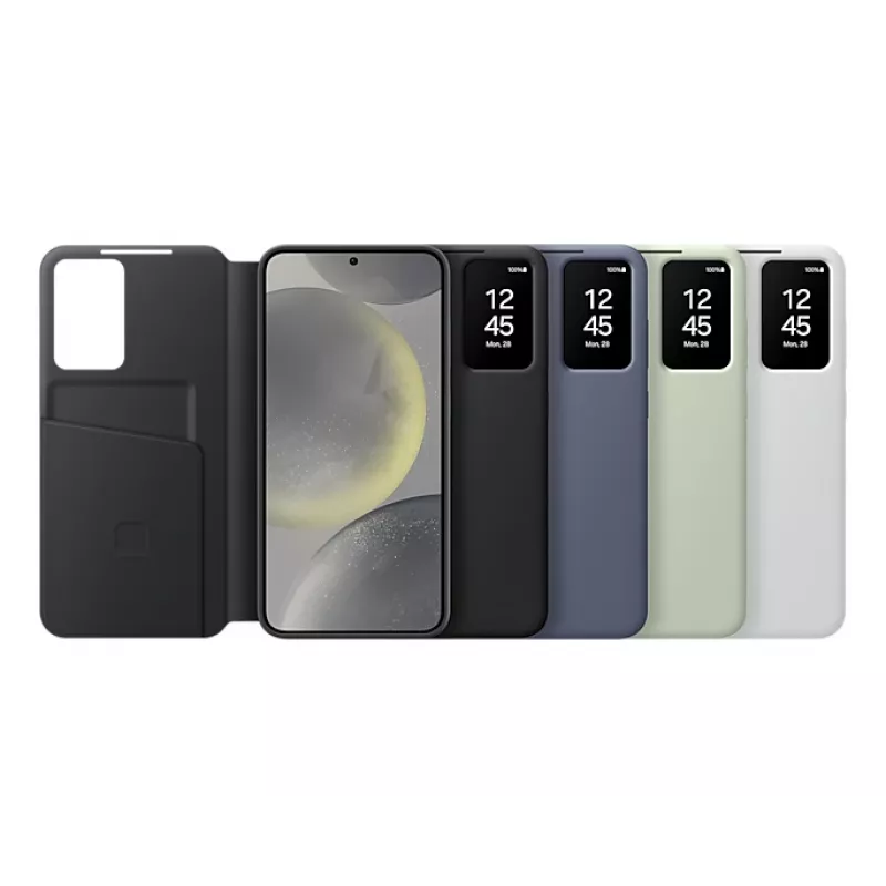 Flip ümbris Samsung Galaxy S24+ Valge 6.7 inch 1 card pocket