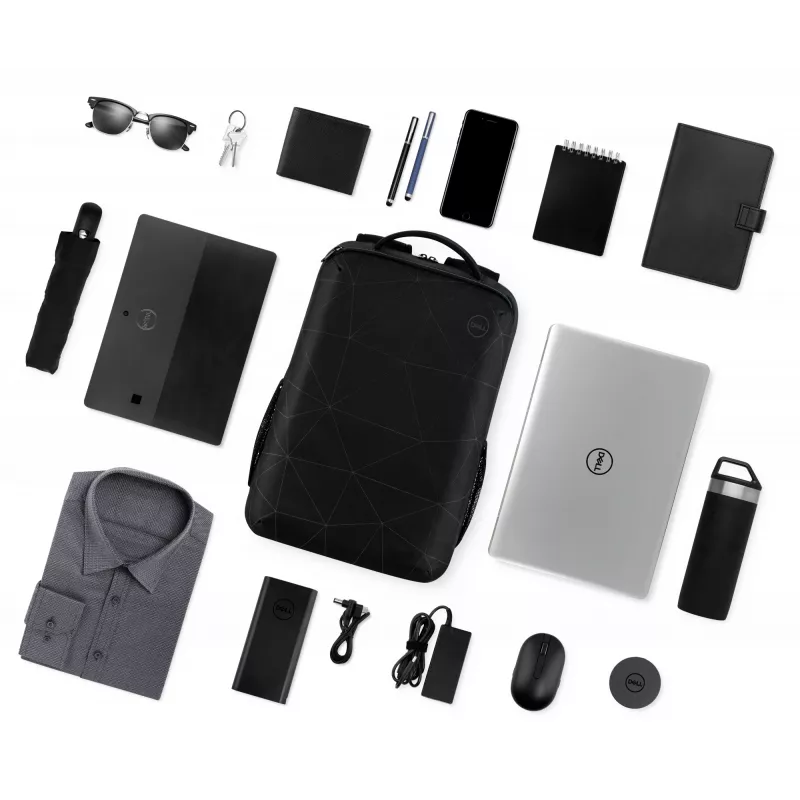 DELL ES1520P 39,6 cm (15,6 tolli) seljakott Must, Sinine