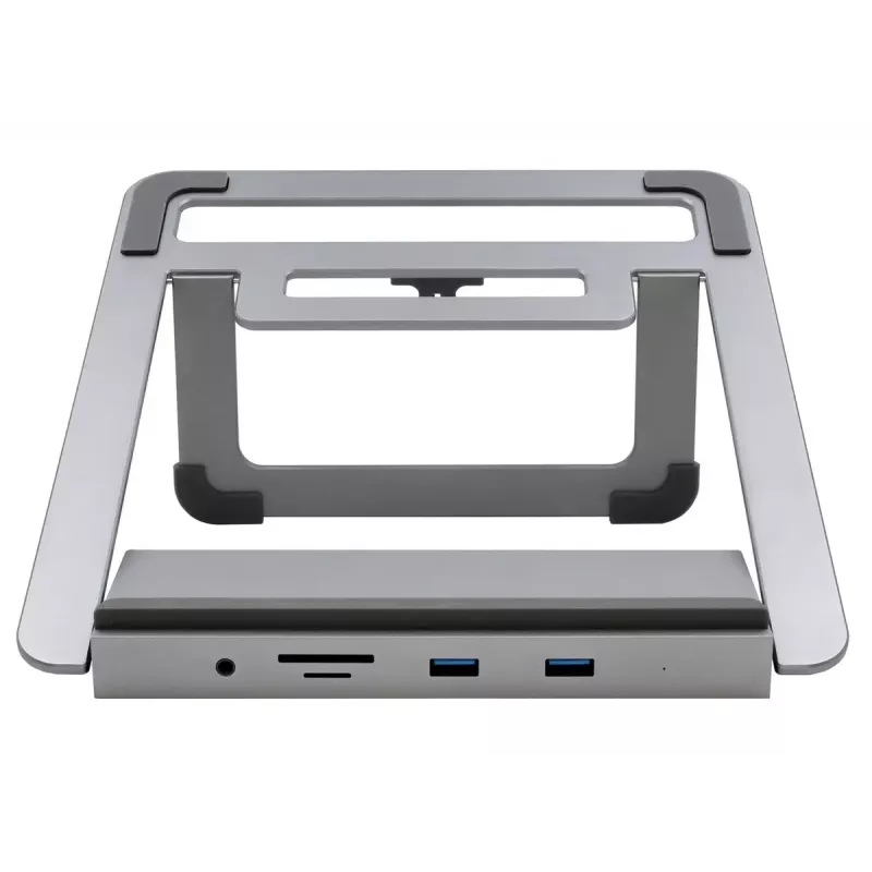 Sülearvuti alus EXSYS EX-1223HM hõbedane USB 3.2 Gen 1 100W