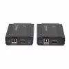 StarTech.com DisplayPort KVM-pikendaja üle fiiberoptika, 4K 60Hz, konsoolipikenduskomplekt, kuni 984 jalga/300 m (mitmerežiimiline) eelpaigaldatud SFP+ moodulitega, 3x USB HID