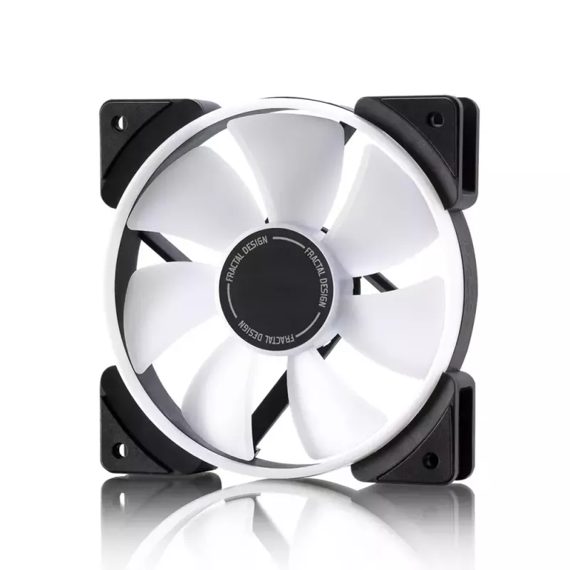 Ventilaator Fractal Design Prisma AL-12 12 cm must valge