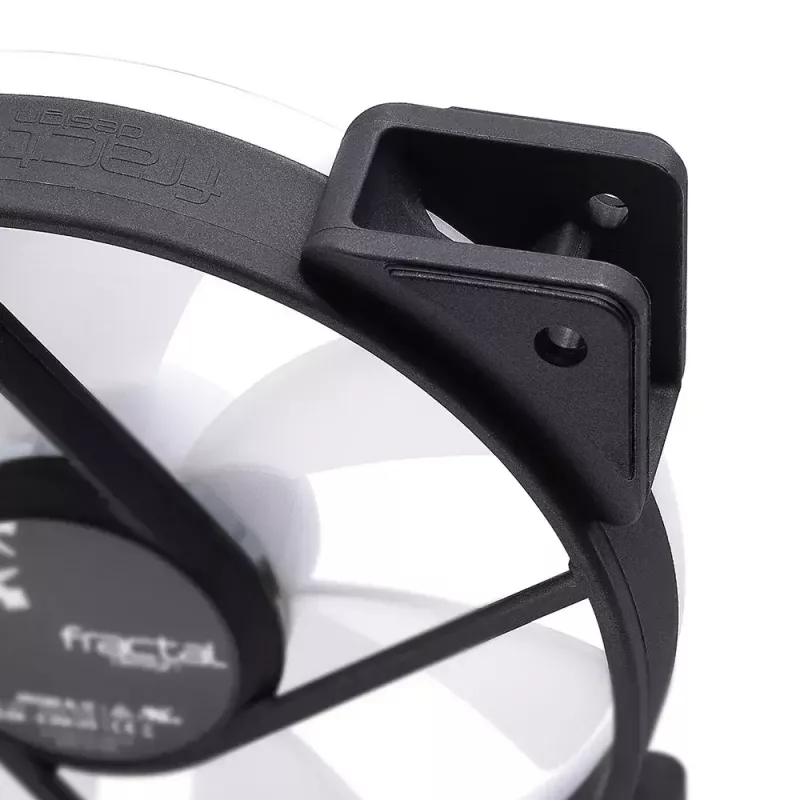 Ventilaator Fractal Design Prisma AL-12 12 cm must valge