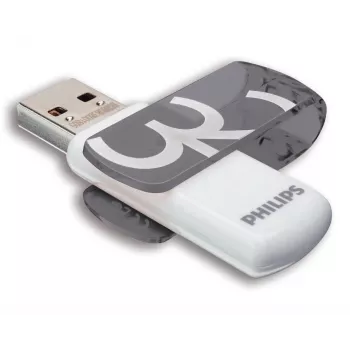Philips USB-mälupulk FM32FD05B/00, 32 GB, USB Type-A, 2.0, 18 MB/s, kork, oranž, valge