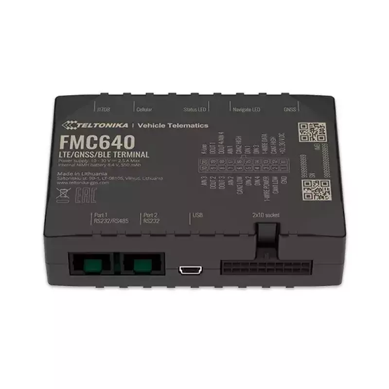 GPS-jälgija Teltonika FMC640 Auto Must