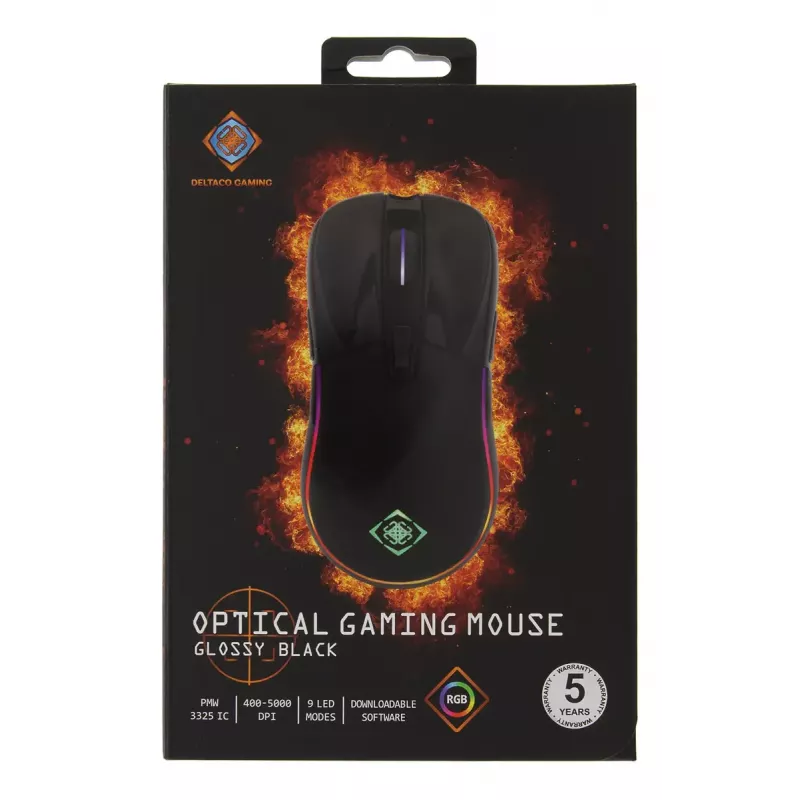 Mängurihiir Deltaco GAM-085 USB Type-A