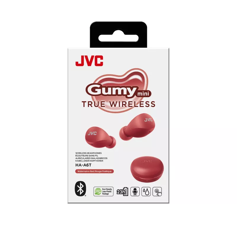 Peakomplekt JVC Gumy Mini TWS Punane