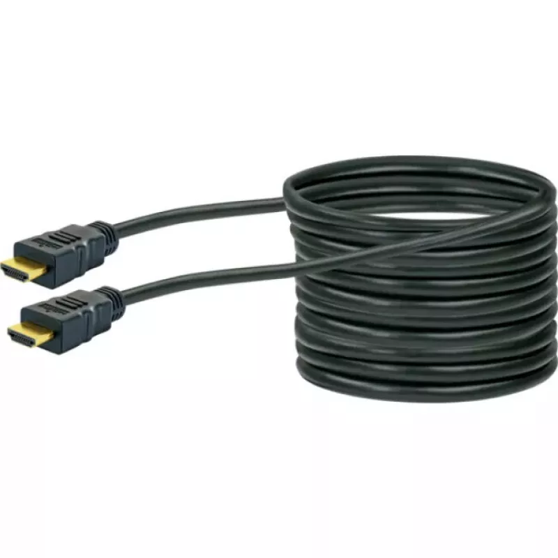 HDMI-kaabel Schwaiger HDM150 013 15 m tüüp A must kuldne