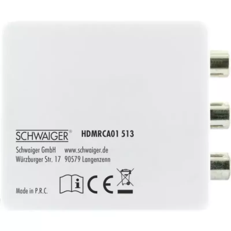 Skaleeriv videomuundur Schwaiger HDMRCA01 513