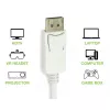 Techly IADAP DP-HDMIFP videokaabli adapter 0,2 m DisplayPort HDMI Valge