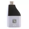 Techly IADAP USBC-DP4K USB graafikaadapter 3840 x 2160 pikslit Must, Hõbedane