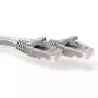 ACT hall 4-meetrine U/UTP CAT6A ühenduskaabel, tõmbevaba, RJ45-pistikutega