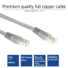 ACT hall 0,5 m U/UTP CAT6 patch-kaabel RJ45-pistikutega
