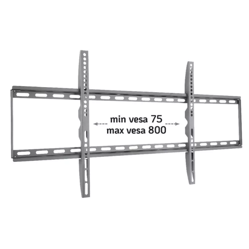 Techly ICA-PLB 162XL teleri seinakinnitus 2,03 m (80 inch) Must