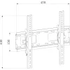 Techly ICA-PLB 231M TV-kinnitus/seismik 139,7 cm (55 tolli) Must