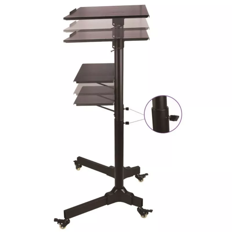 Techly ICA-TB TPM-1BK sülearvuti alus Must
