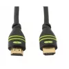 Techly 25m kiire HDMI-kaabel konksuga M/M ICOC HDMI-A-250, 25 m, HDMI A-tüüpi (standard), HDMI A-tüüpi (standard), 4096 x 2160 pikslit, 3D, must