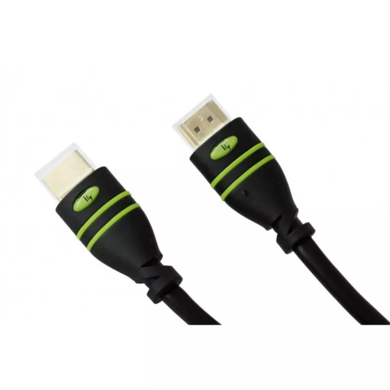 Techly 25m kiire HDMI-kaabel konksuga M/M ICOC HDMI-A-250, 25 m, HDMI A-tüüpi (standard), HDMI A-tüüpi (standard), 4096 x 2160 pikslit, 3D, must